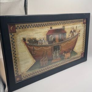 Vintage Noah’s Ark Print 
Two by Two